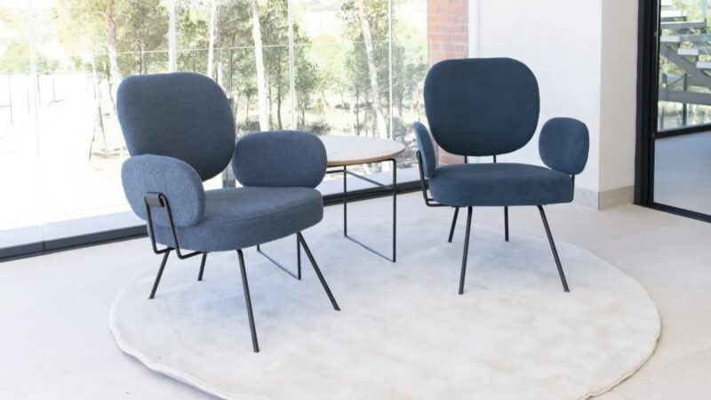 Fourmi adjustable complementary armchair