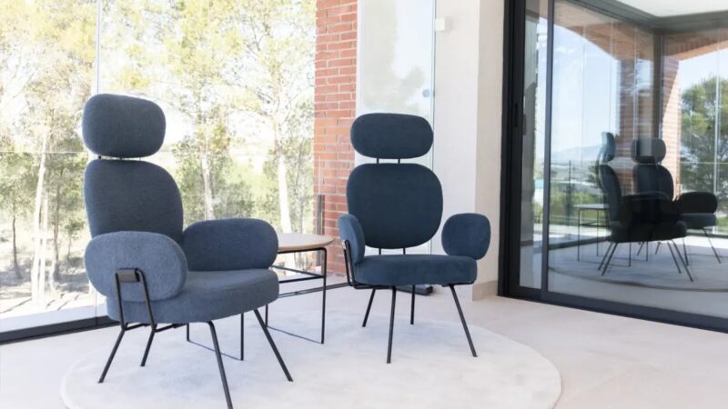 Fourmi adjustable complementary armchair