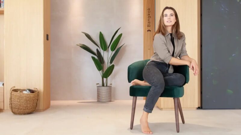 Green chair