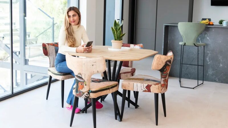 Sillas tejido egipcio