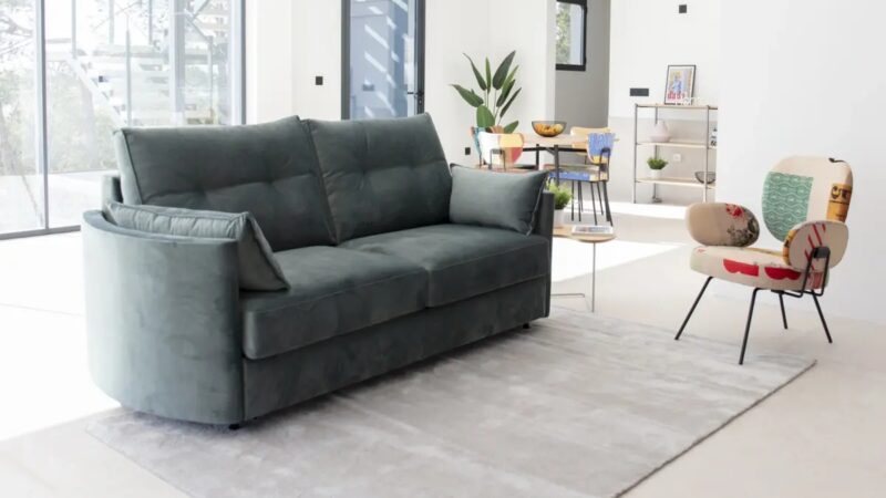 Apolo sofa bed with side tables