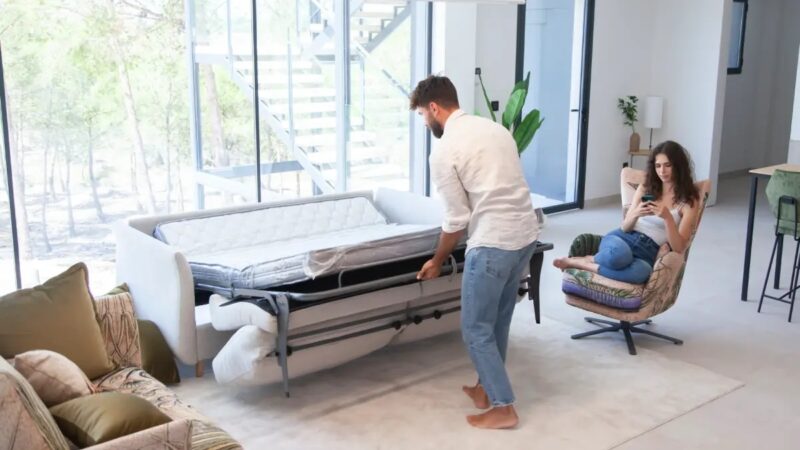 Italian opening sofa bed