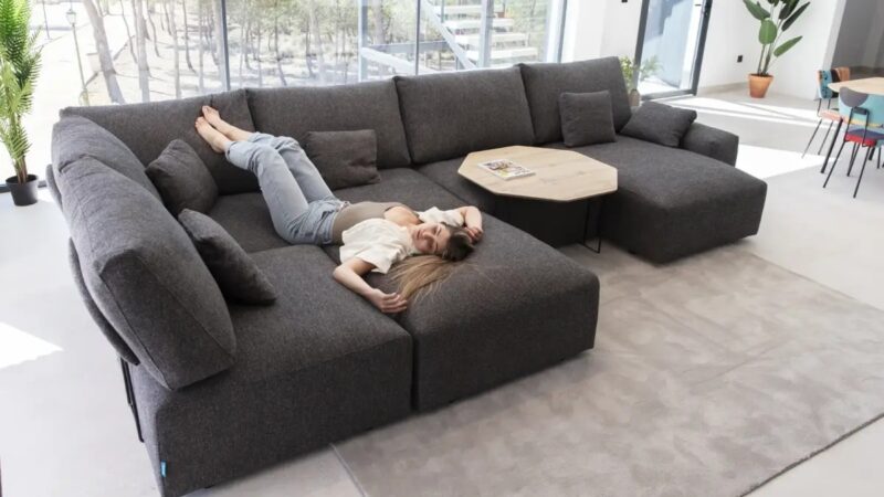 Teseo sofa modular sentada extra suave